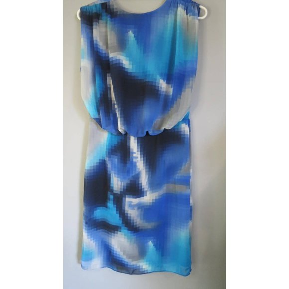 HOWARD SHOWERS - stunning deep vee neckline dress - size 10 - excellent … - Picture 5 of 5